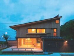 Desain Rumah Kayu Jepang Unik Dan Sederhana