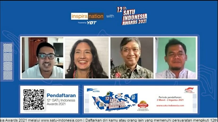 Peduli Lingkungan, 12th SATU Indonesia Awards 2021 Ajak Generasi Muda Selamatkan Masa Depan Bumi