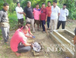 Begini Penjelasan Kapolres Rohul Terkait Hebohnya Pencurian Tali Kafan di Makam Bayi