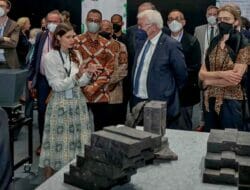 Presiden Jerman Dukung Monumen Antroposen Solusi Ratusan Ton Sampah di Yogya