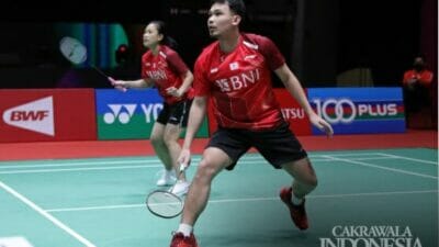 Pasangan Ganda Campuran Indonesia Rinov/Pitha Melaju ke 16 Besar Malaysia Masters 2022, Usai Kalahkan Ganda Denmark