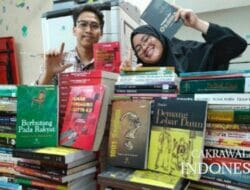 Aksi Nyata Chaidir, Ketum FKPMR, untuk Gerakan Donasi Buku Forum TBM Riau