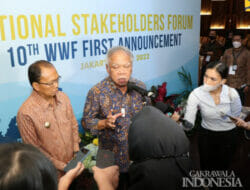 First Announcement untuk Pemangku Kepentingan Nasional, Menteri Basuki: Kita Sukseskan Bersama World Water Forum 2024 di Bali