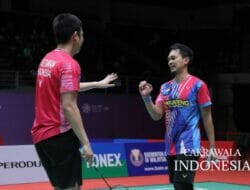 Ganda Putra Buka Peluang All Indonesian Final Turnamen Malaysia Masters 2022