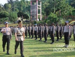 Pimpin Upacara Pembukaan Pendidikan dan Pembentukan Bintara Polri di SPN Polda Banten, Ini Isi Amanat Brigjen Pol Ery Nursatari