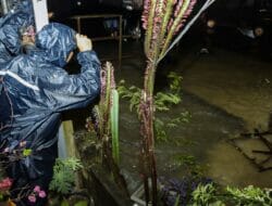 Satu Jam Berjibaku dengan Hujan, Kamsol Berdialog dengan Warga Terdampak Banjir