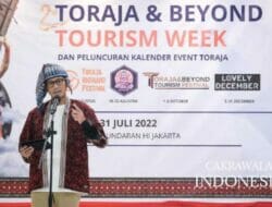 Menparekraf Resmikan “Calendar Event Toraja”, Hadirkan Ajang Berstandar Internasional