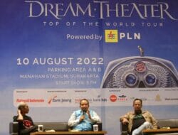 Dukung Konser Dream Theater di Solo, PLN Gairahkan Ekonomi Lewat Wisata Musik