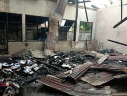 Pasca Kebakaran Gedung Sekolah Muhammadiyah, Donasi Mulai Mengalir ke PCM Ujungbatu