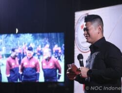 Rayakan Puncak Olympic Day, NOC Indonesia Gelar Fun Run hingga Seremoni Realokasi Medali Citra Febrianti