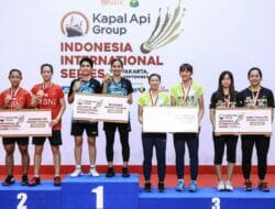 Berkat Pantang Menyerah, Ririn/Virni Naik Podium Juara Turnamen Kapal Api Indonesia International Series 2022