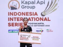 Mutiara Bersinar Terang di Turnamen Kapal Api Indonesia International Series 2022