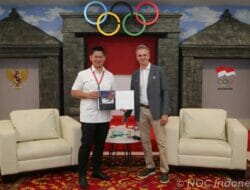 Kunjungi Kantor NOC Indonesia, Presiden IFSC Pastikan Indonesia Tuan Rumah World Cup 2023