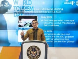 Menparekraf Sandiaga Uno: Peringatan WTD 2022 di Bali Momentum Strategis Bangun Pariwisata Pascapandemi