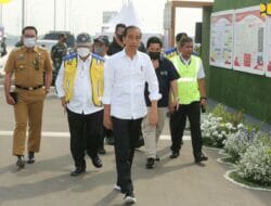 Tingkatkan Mobilitas Logistik, Presiden Jokowi Resmikan Jalan Tol Cibitung-Cilincing dan Tol Serpong-Balaraja Seksi 1
