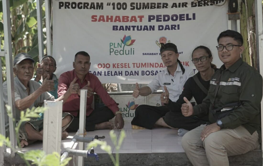 165 KK di Dusun Dasan Baru Lombok Timur Nikmati Air Bersih dari Program PLN Peduli