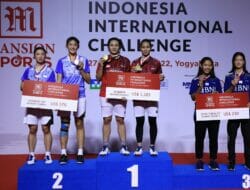 Anggia/Laras Persembahkan Gelar Untuk Indonesia di Turnamen Mansion Sports Indonesia International Challenge 2022