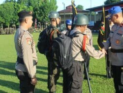 Kasetukpa Lemdiklat Polri Kukuhkan Perangkat Resimen Korps Siswa PAG Gelombang I dan Diklat Polhut TA 2022