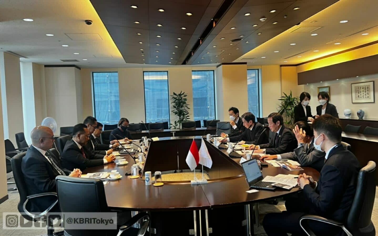 Kepala Otorita Ibu Kota Negara Nusantara Bambang Susantono Ajak Pengusaha Jepang Kolaborasi Wujudkan IKN Nusantara Berkonsep Hijau