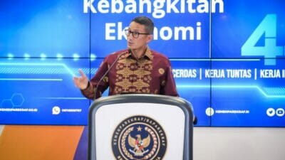 Menparekraf Sandiaga Ajak Masyarakat Perkuat Narasi Positif Dukung Pelaksanaan KTT G20