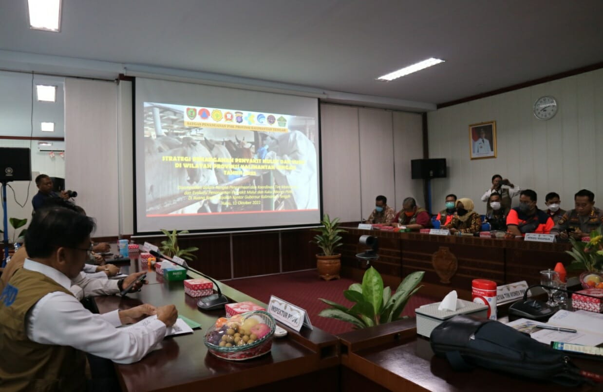 Satgas PMK Pusat Lakukan Monitoring dan Evaluasi ke Kalimantan Tengah