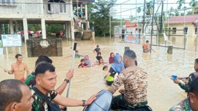 Tangani Banjir Aceh Utara, BNPB Serahkan Dukungan Senilai Rp350 Juta