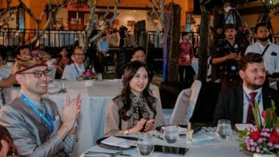 Wamenparekraf Angela Tanoesoedibjo Hadiri Welcoming Dinner Delegasi WCCE di Museum Pasifika Bali