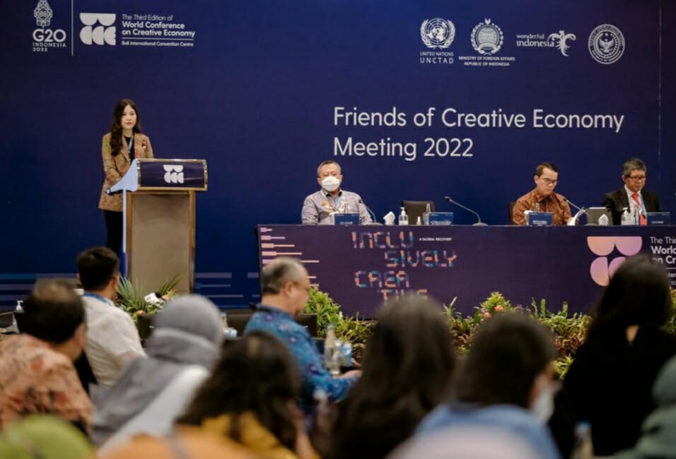 Wamenparekraf Angela Tanoesoedibjo: WCCE 2022 Jadi Momentum Strategis Pemulihan Ekonomi Kreatif Global