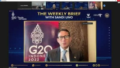 Menparekraf: Spouse Program KTT G20 Diharapkan Perkuat Kepercayaan Wisman pada Pariwisata Indonesia