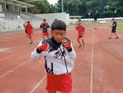 Berlatih Keras, Keinginan Kiemas Bela Merah-Putih di Kejuaraan Dunia Wushu 2022 Terwujud