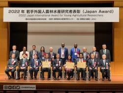 Dubes Heri Akhmadi Apresiasi Peneliti Muda Indonesia Penerima Penghargaan  The 2022 Japan International Award for Young Agricultural Researchers di Jepang