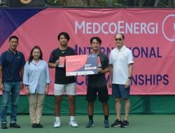 Pasangan Jepang Tomohiro Masabayashi/Seita Watanabe Juarai MedcoEnergi International Tennis Championships 2022