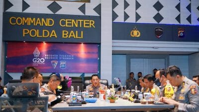 Tinjau Command Center, Kapolri Pastikan Pengamanan KTT G-20 