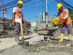 Manfaatkan FABA, PLN Bangun Jalan Desa di Pekanbaru