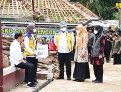 Tinjau Rehabilitasi Gempa Cianjur, Presiden Jokowi Instruksikan Perbaikan SDN Sukamaju 1 Selesai 3 Bulan