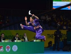 Atlet Taolu Ivana Raih Emas Pakai Pedang Pinjaman di Kejuaraan Dunia Wushu Junior 2022