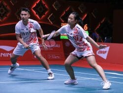 Pasangan Rinov/Pitha Belum Puas Dengan Performanya di Turnamen Bulutangkis BWF World Tour Finals 2022