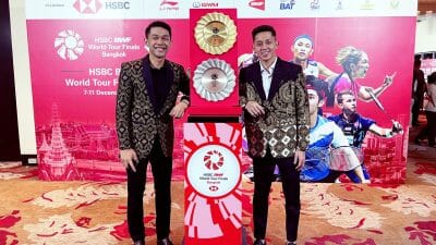 Semarak Gala Dinner Antar Fajar/Rian Raih Penghargaan Jelang BWF World Tour Finals 2022