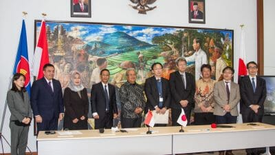 Dubes Heri Akhmadi Fasilitasi Penandatanganan Empat Nota Kesepahaman antara PT MRT Jakarta dengan Perusahaan Jepang