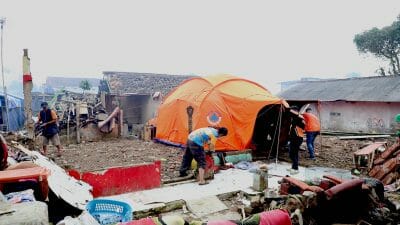 Cuaca Ekstrem di Cianjur, Pembangunan Huntap Tetap Berjalan