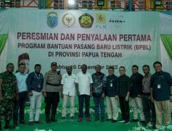 Bantuan Pasang Baru Listrik PLN, 1.920 Rumah Tangga di Papua Dapat Penerangan Gratis