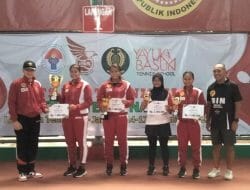 Fitriani Sabatini Juarai Invitasi Tenis Nasional 2022