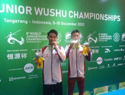 Indonesia Raih 2 Emas di Hari Pertama Kejuaraan Dunia Wushu Junior VIII/2022