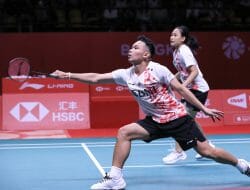 Ganda Campuran Rinov/Pitha Terhenti di Semifinal Turnamen Bulutangkis BWF World Tour Finals 2022