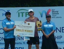 Petenis Tunggal Putra Rumania Juarai Medco Power Indonesia International Tennis Championships