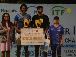 Ganda Putra India Juarai Medco Power Indonesia International Tennis Championships