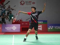 Atlet Christian Adinata Jalani Debut Manis di Turnamen Bulutangkis Daihatsu Indonesia Masters 2023
