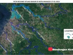 Bendungan Kuwil Kawangkoan Kurangi Dampak Banjir Kota Manado