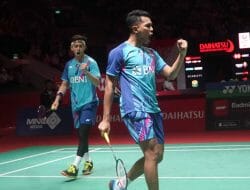 Keluar dari Tekanan, Ganda Fajar/Ryan Melaju ke Babak Perempatfinal Turnamen Bulutangkis Daihatsu Indonesia Masters 2023
