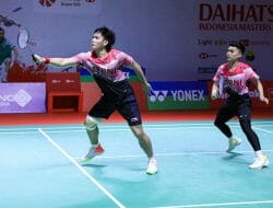Ganda Putra Leo/Daniel Segel Tiket Semifinal Turnamen Bulutangkis Daihatsu Indonesia Masters 2023